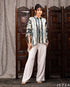 Print Satin Kaftan Top 61922